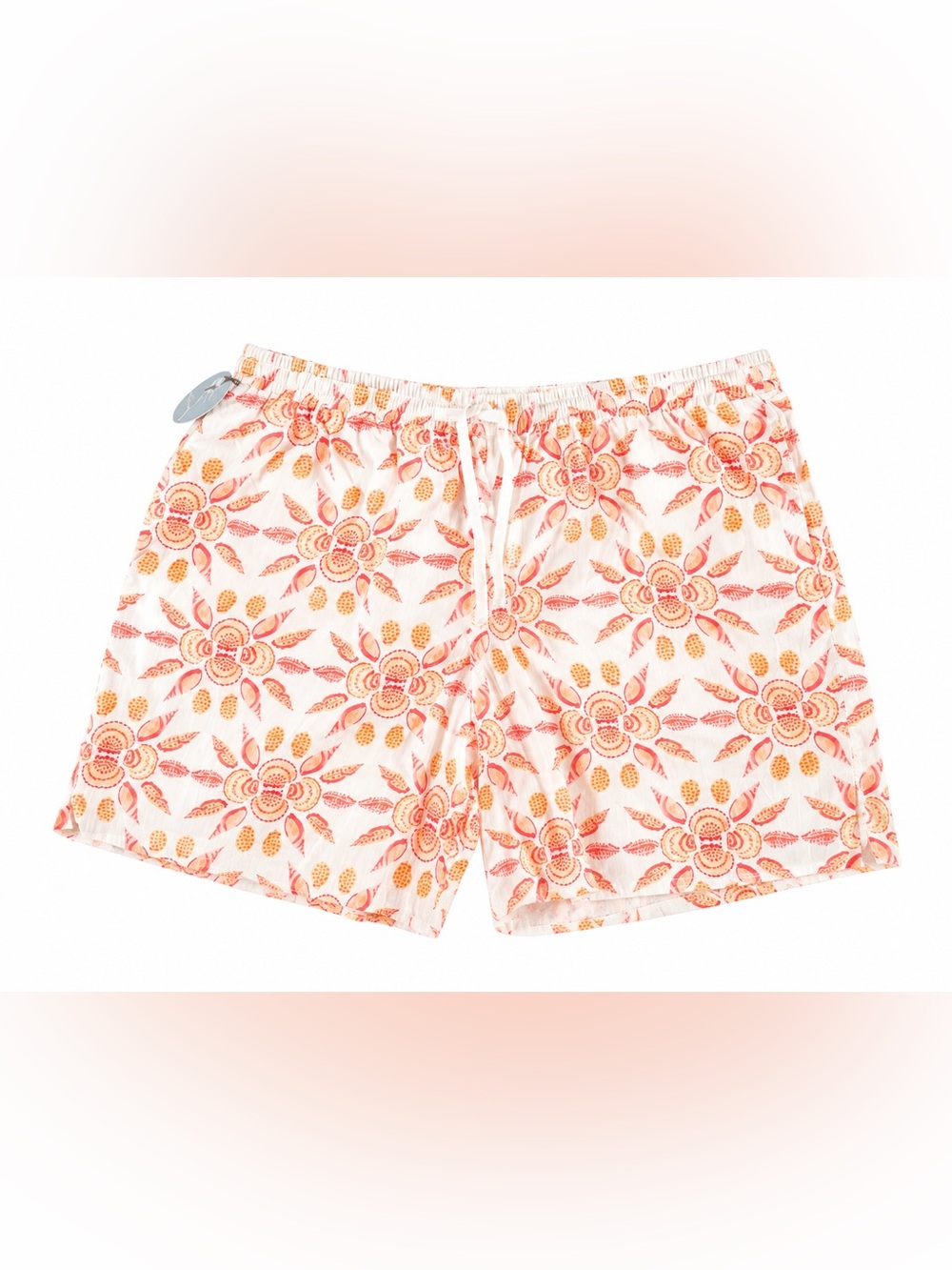 Hill House Home The Leo Shorts - Orange Shell Mosaic - XL - NWT